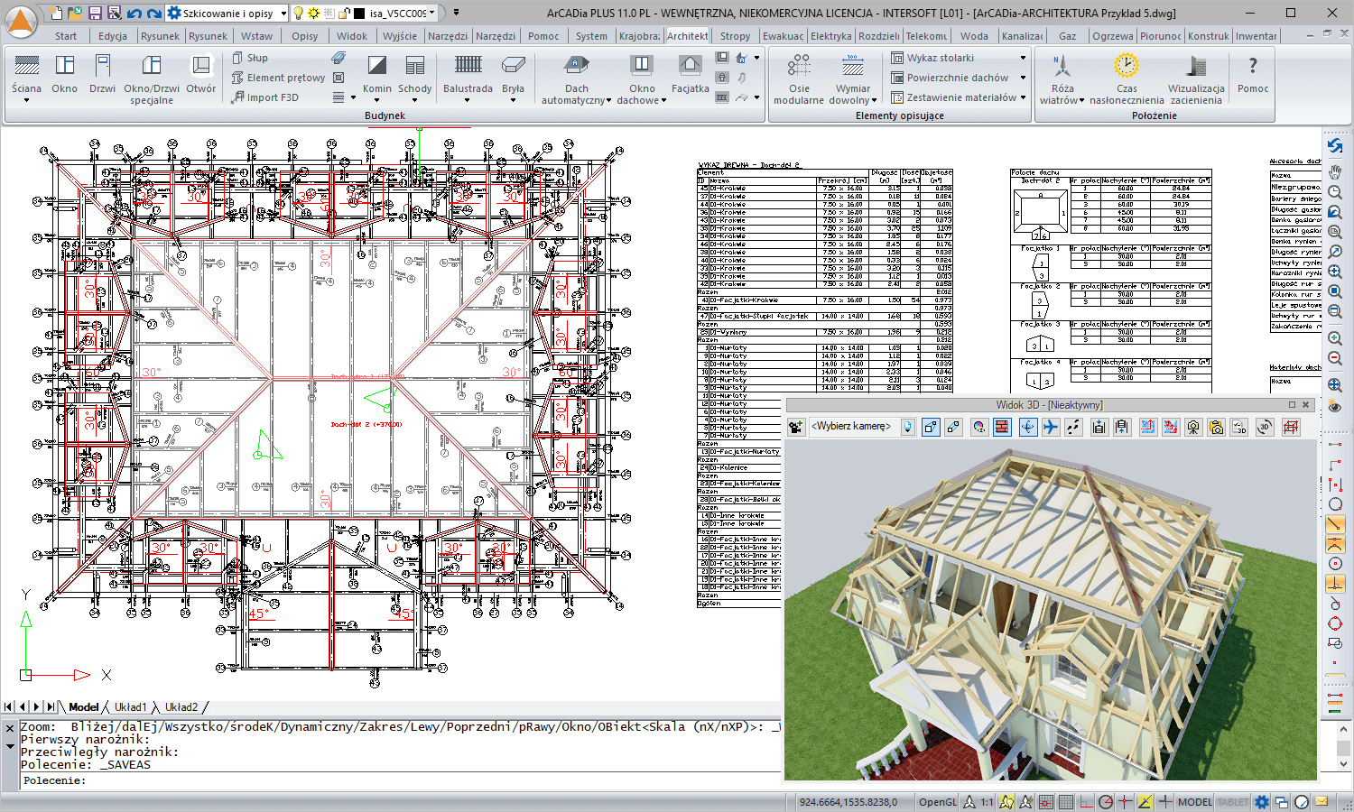 Pakiet ARCHITEKT BIM  | INTERsoft program CAD