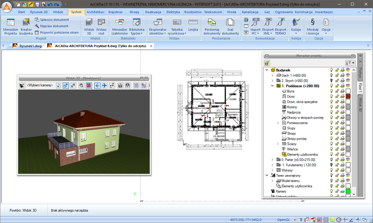 Aktualizacja do ArCADia LT 10 | INTERsoft program CAD