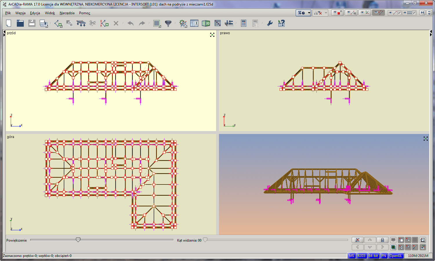 R2D3-Rama 3D 18 | INTERsoft program CAD
