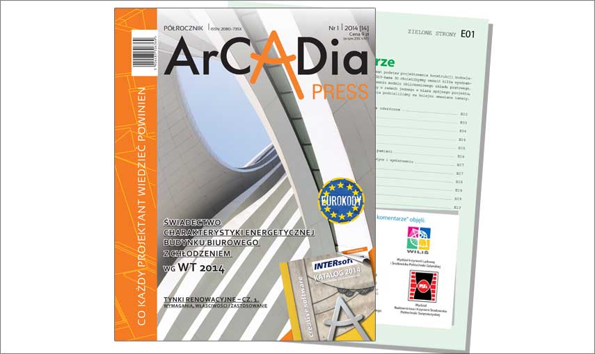 ArCADia-PRESS nr 1/2014 [14] | INTERsoft program CAD