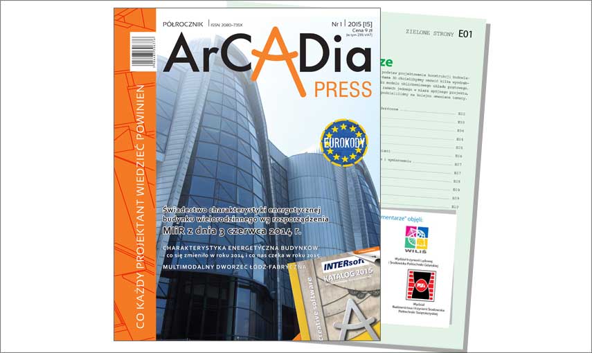 ArCADia-PRESS nr 1/2015 [15] | INTERsoft program CAD