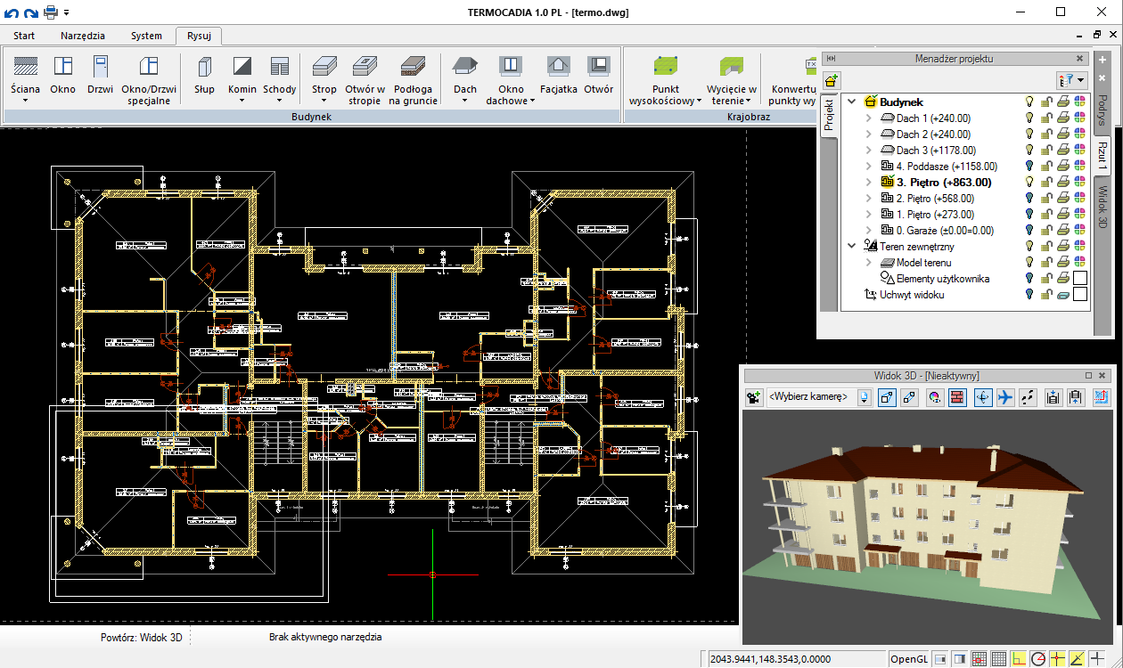 INTERsoft AUDYT ENERGETYCZNY | INTERsoft program CAD