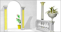 Rozwiń Biblioteka obiektów ArCon-SCHENKER Biblioteka obiektów ArCon-SCHENKER | INTERsoft program CAD budownictwo