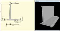 Konstruktor – ciana oporowa | INTERsoft program CAD budownictwo