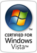 Certified fod Windows Vista