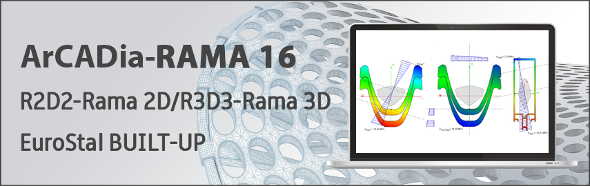 ArCADia-RAMA 16 - projektowanie i analiza konstrukcji budowlanych.