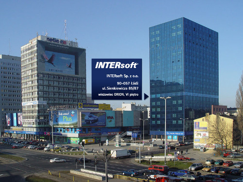 Siedziba firmy INTERsoft w odzi