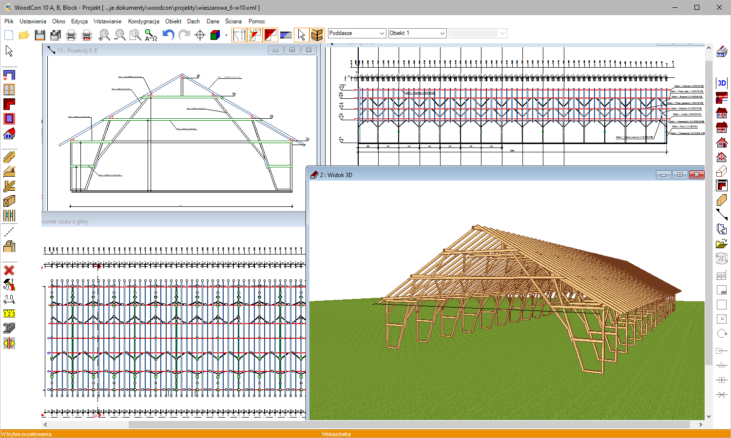 Aktualizacja do WoodCon 10 Dach | INTERsoft program CAD