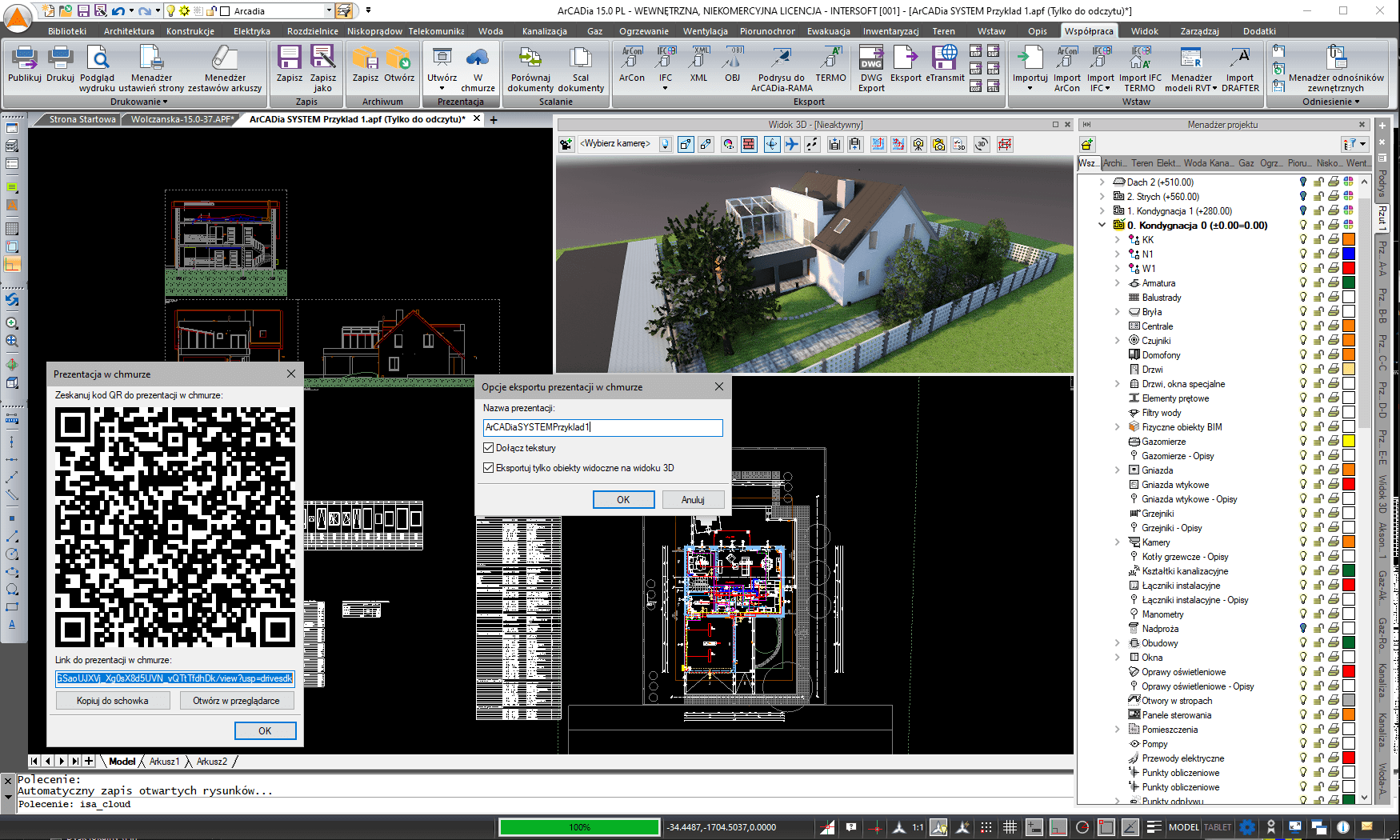 ArCADia-3D MAKER 15 | INTERsoft program CAD