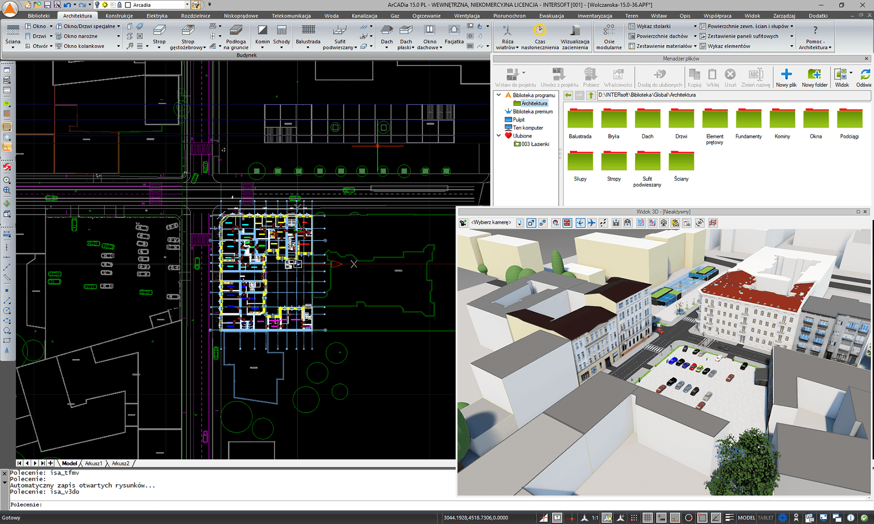 ArCADia-ARCHITEKTURA 15 | INTERsoft program CAD