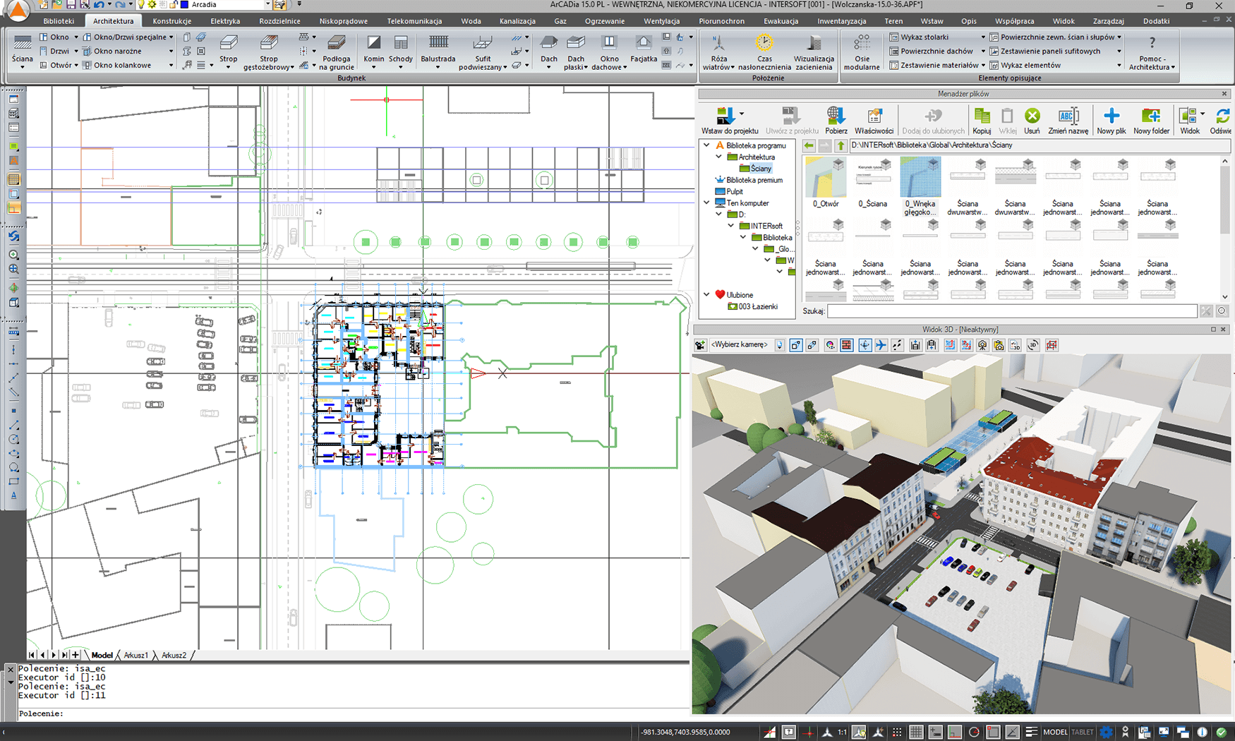 ArCADia-ARCHITEKTURA 15 | INTERsoft program CAD