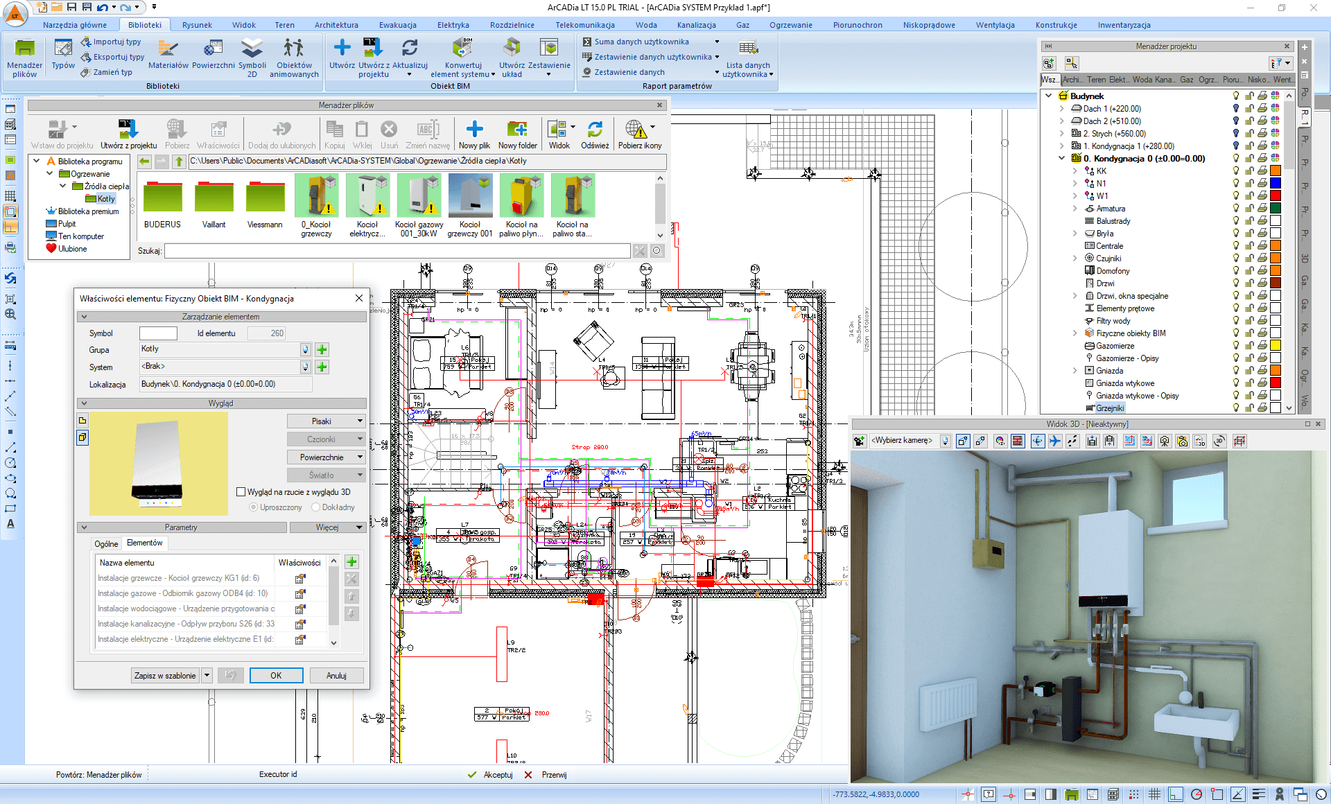 ArCADia BIM LT 15 | INTERsoft program CAD