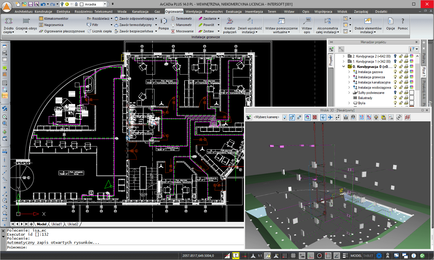 ArCADia BIM PLUS 14 - licencja roczna | INTERsoft program CAD