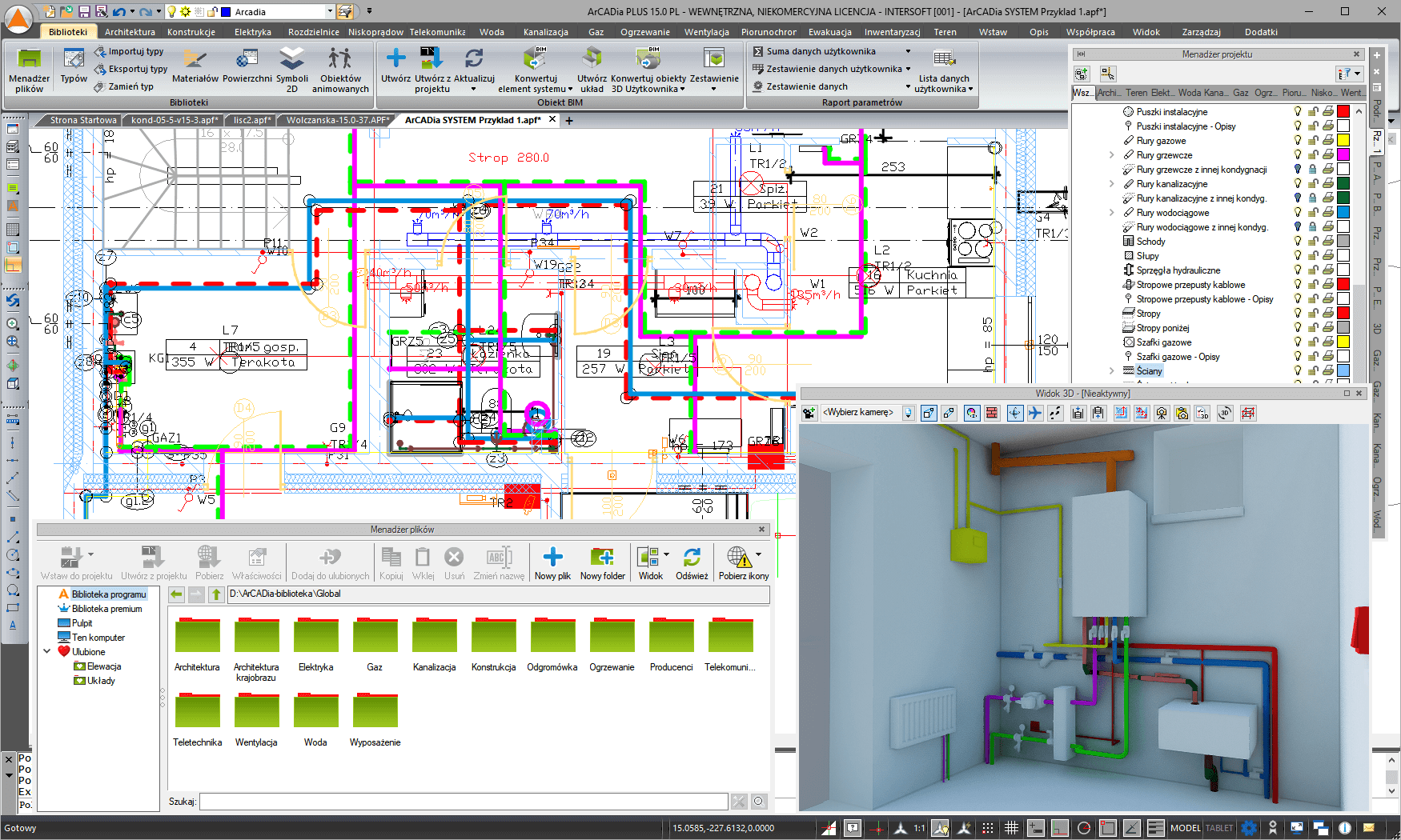 Aktualizacja ArCADia BIM PLUS z wersji 14 do 15 | INTERsoft program CAD