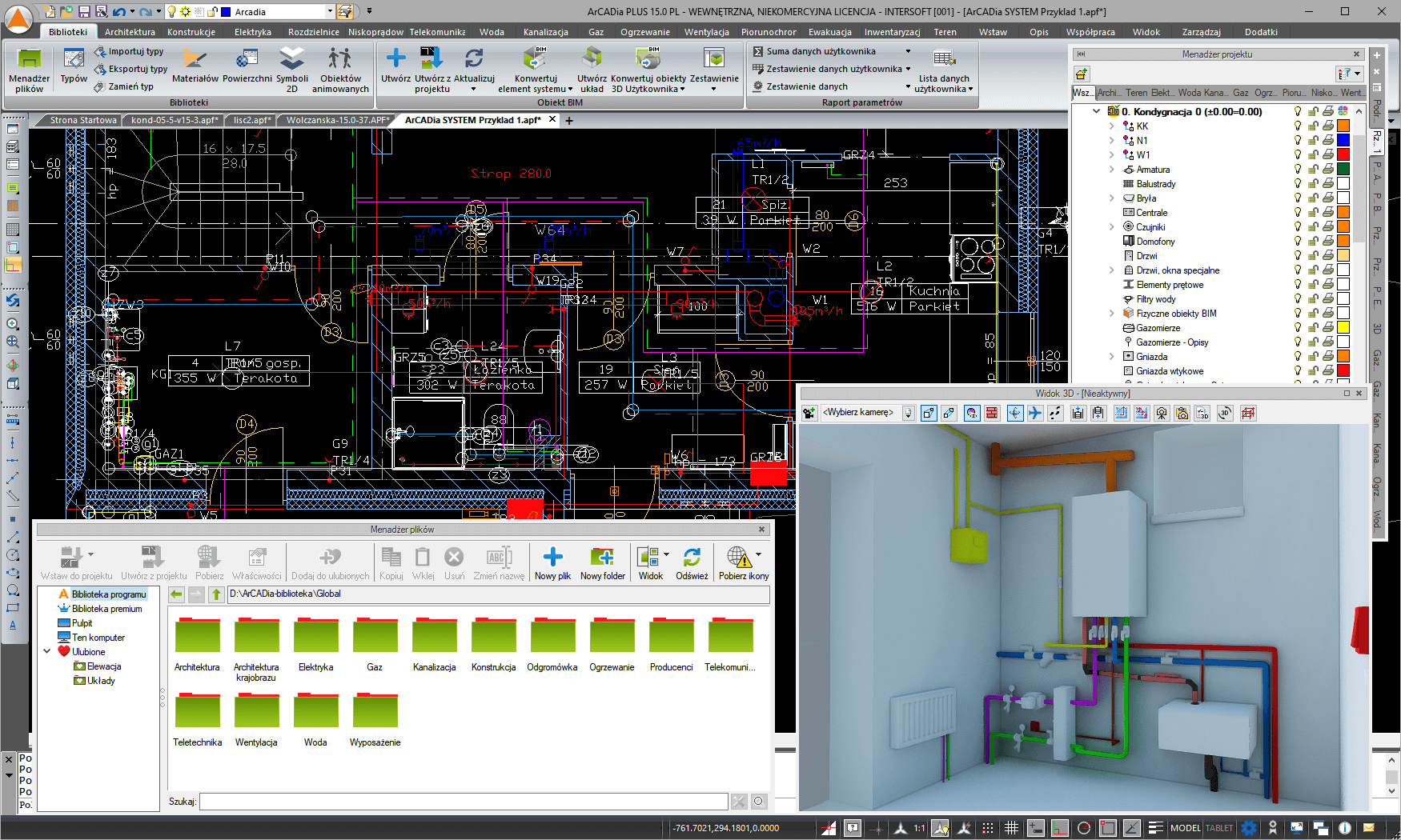 Aktualizacja ArCADia BIM PLUS z wersji 14 do 15 | INTERsoft program CAD