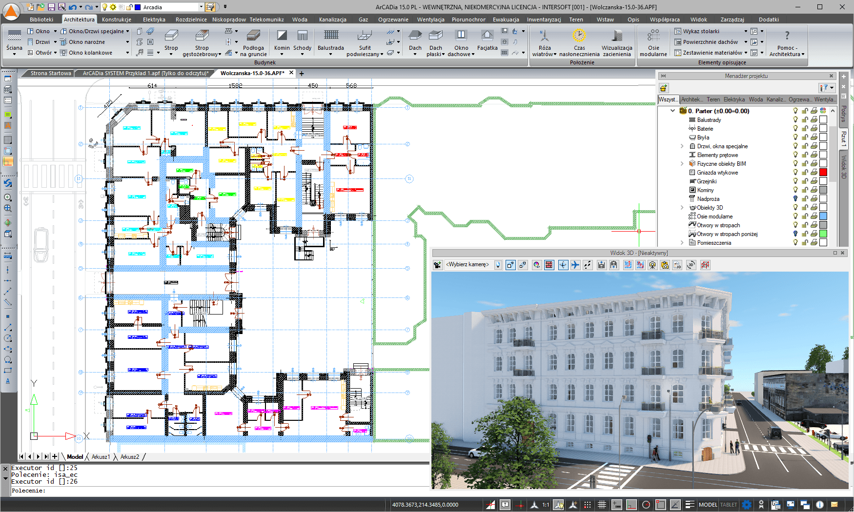 Aktualizacja ArCADia BIM z wersji 14 do 15 | INTERsoft program CAD