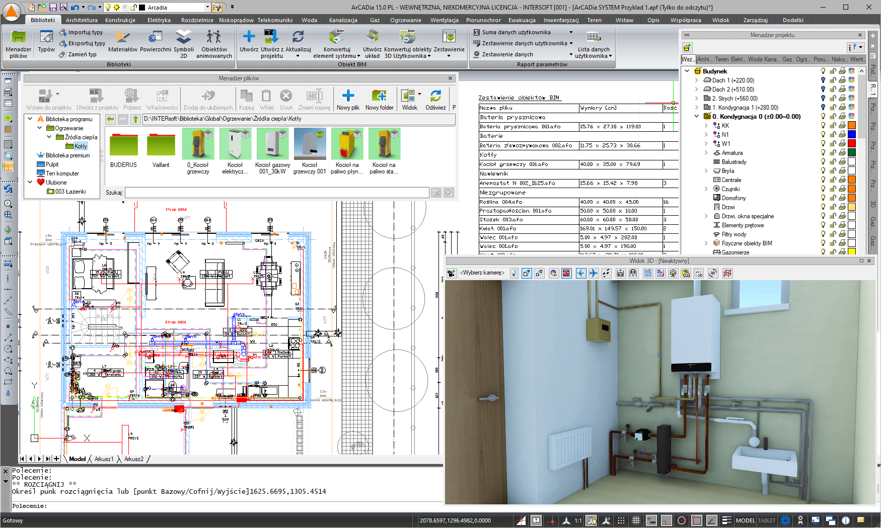 Aktualizacja ArCADia BIM z wersji 14 do 15 | INTERsoft program CAD