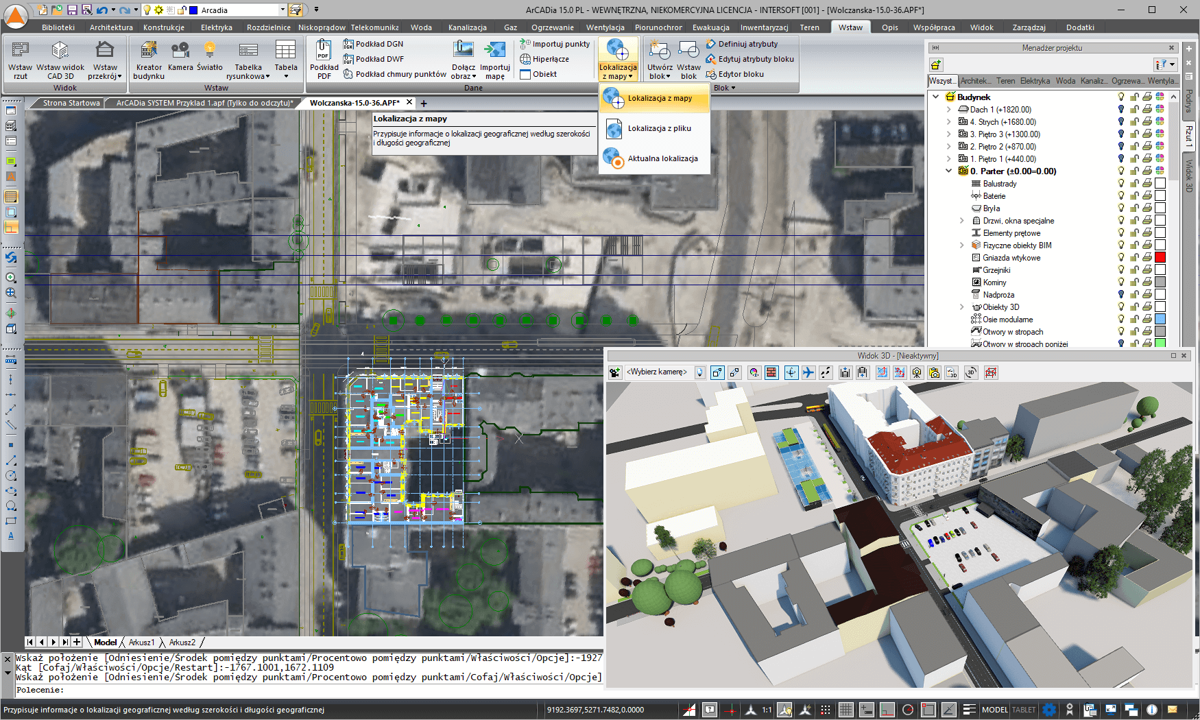 Aktualizacja ArCADia BIM z wersji 14 do 15 | INTERsoft program CAD