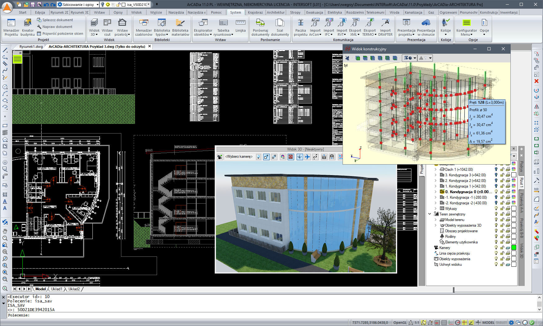 INTERsoft KONSTRUKCJA LUX | INTERsoft program CAD