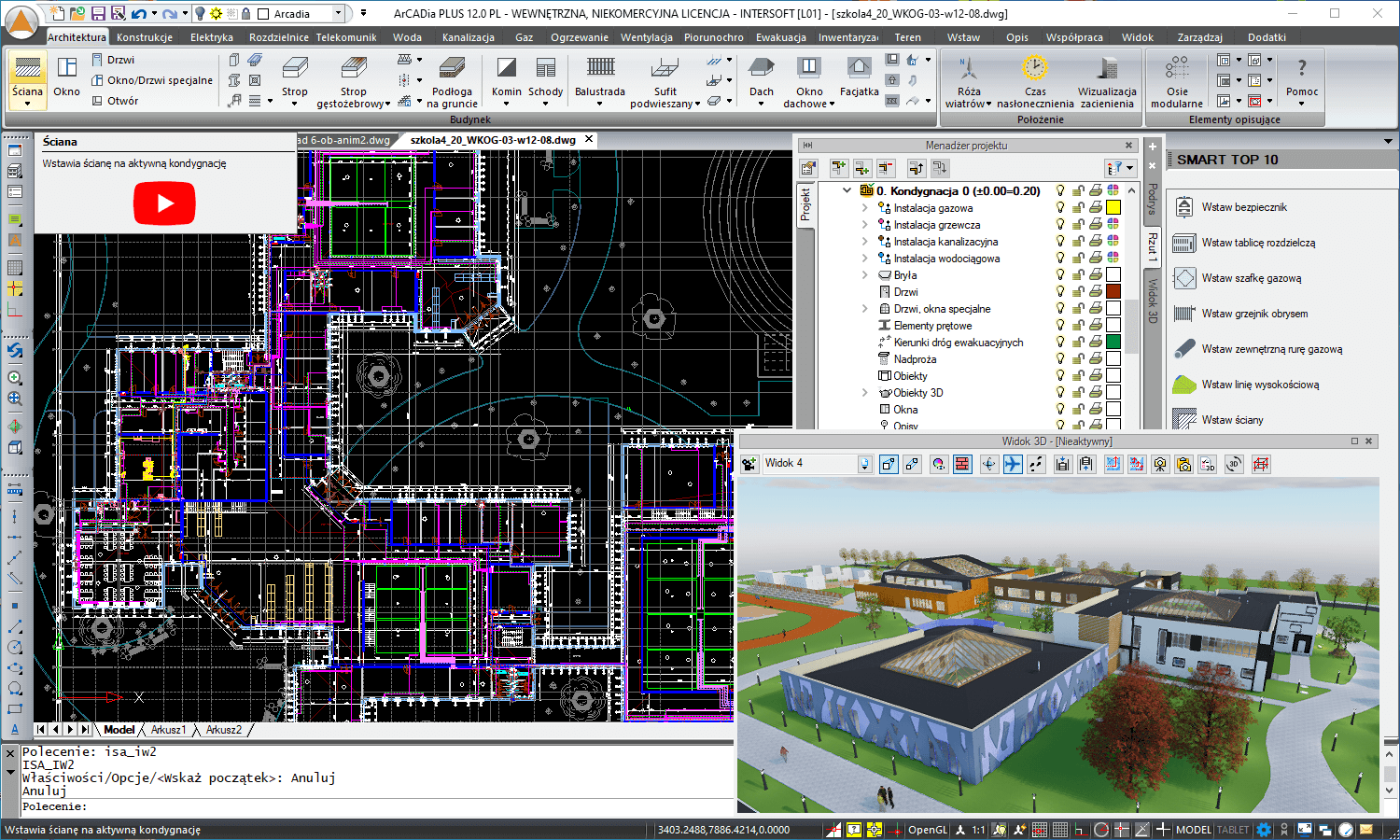 System ArCADia BIM | INTERsoft program CAD