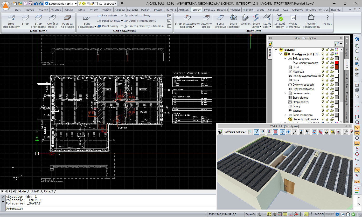 INTERsoft KONSTRUKCJA PRO | INTERsoft program CAD