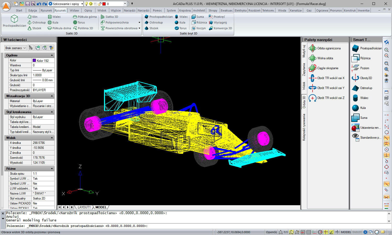 ArCADia BIM 14 - pakiet 5-stanowiskowy | INTERsoft program CAD