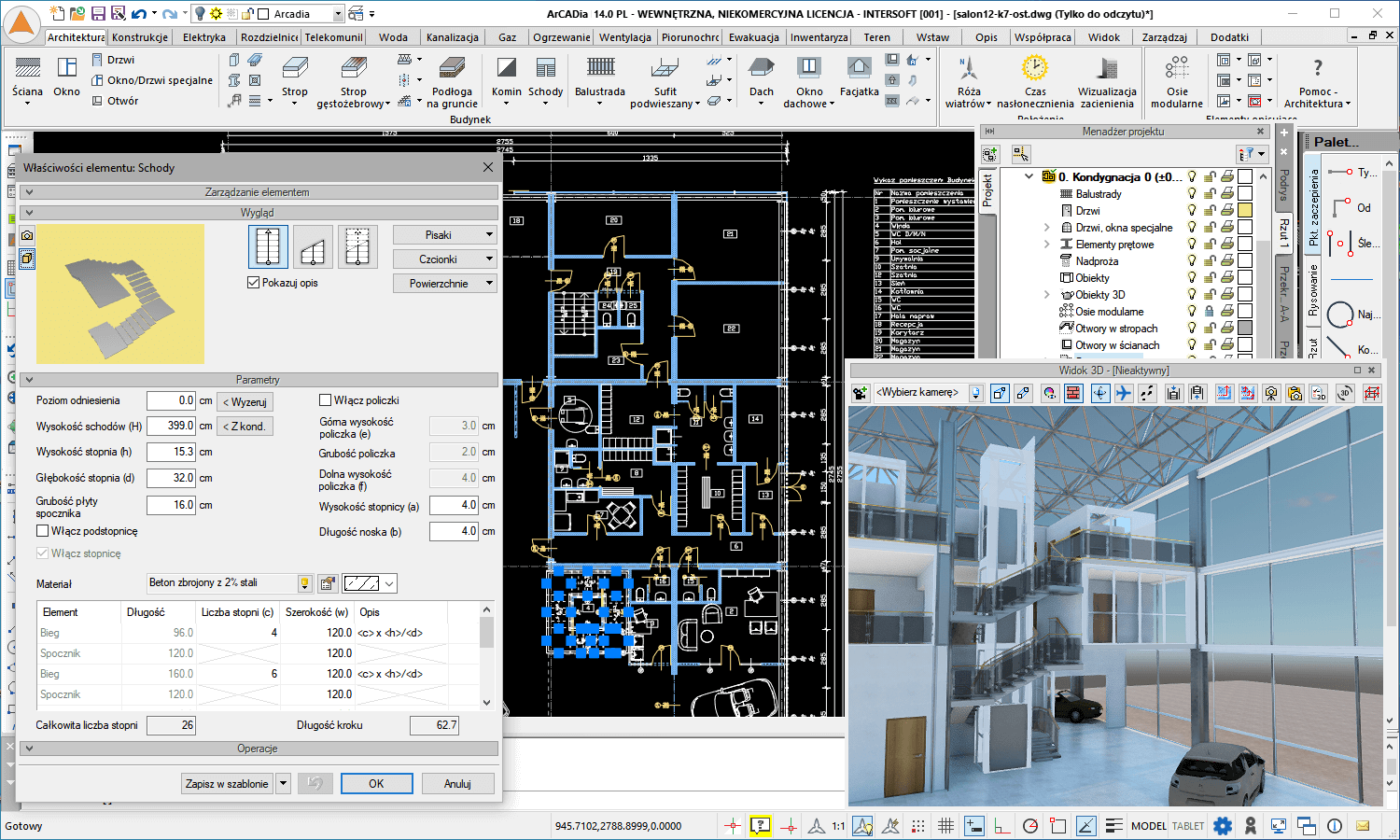 ArCADia BIM 14 | INTERsoft program CAD