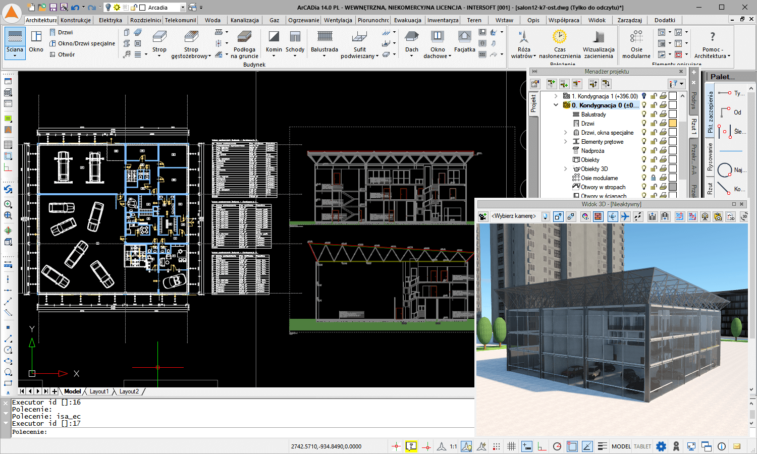 ArCADia BIM 14 - licencja roczna | INTERsoft program CAD