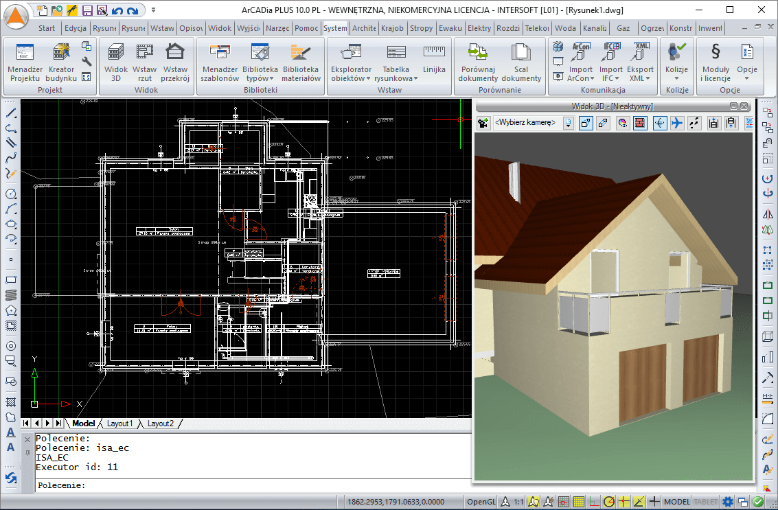 ArCADia-IFC RVT 2 | INTERsoft program CAD