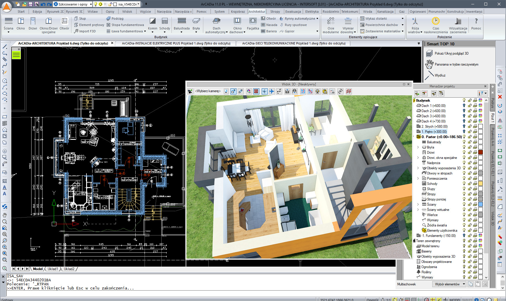 INTERsoft ArCADia ELEKTRYKA | INTERsoft program CAD