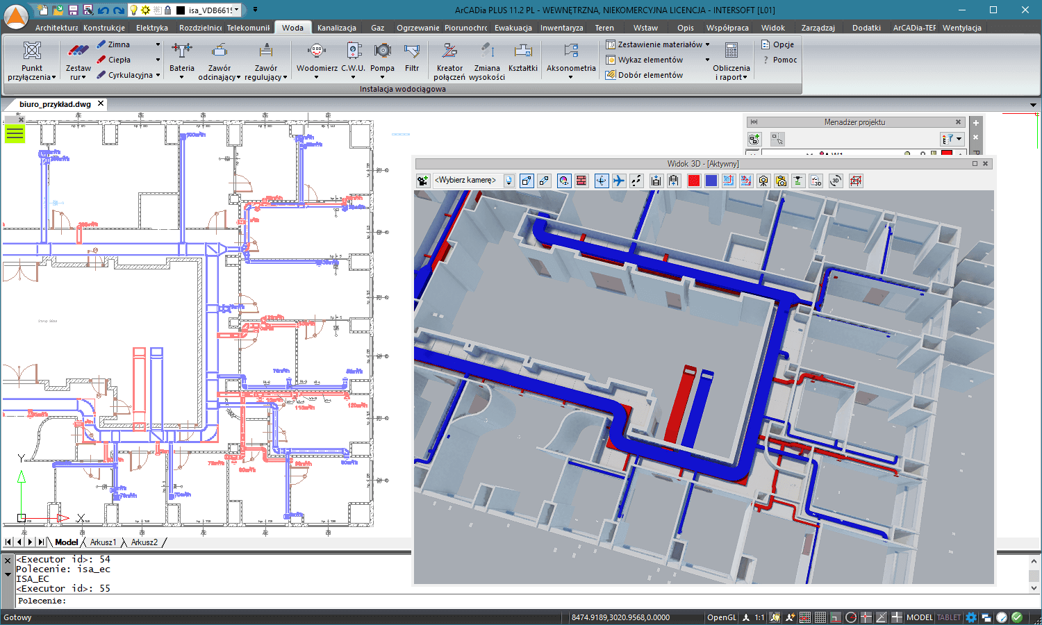 ArCADia-INSTALACJE WENTYLACYJNE | INTERsoft program CAD