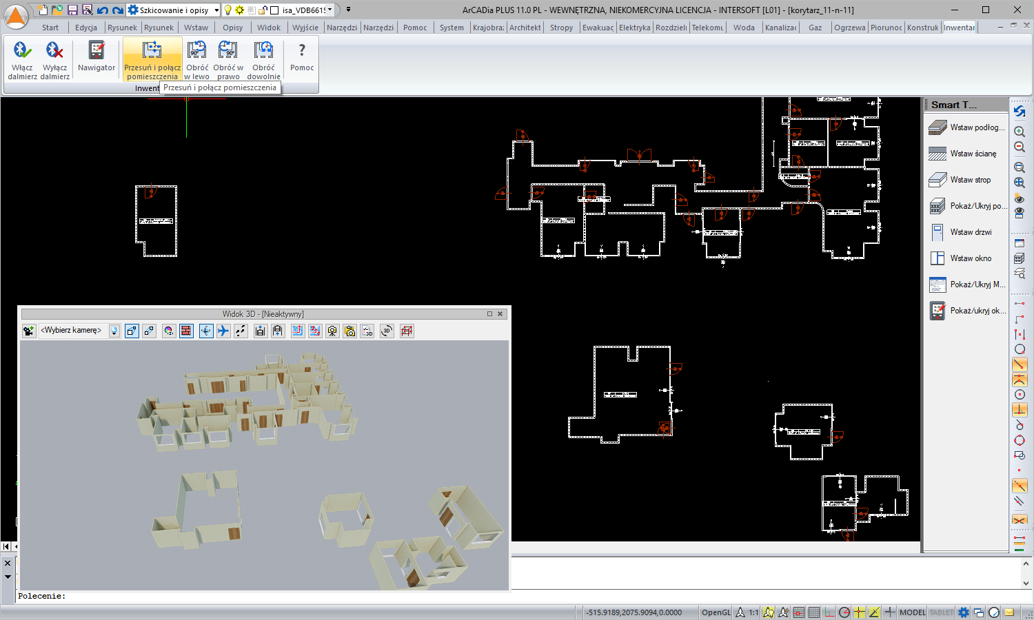 ArCADia-INWENTARYZATOR | INTERsoft program CAD