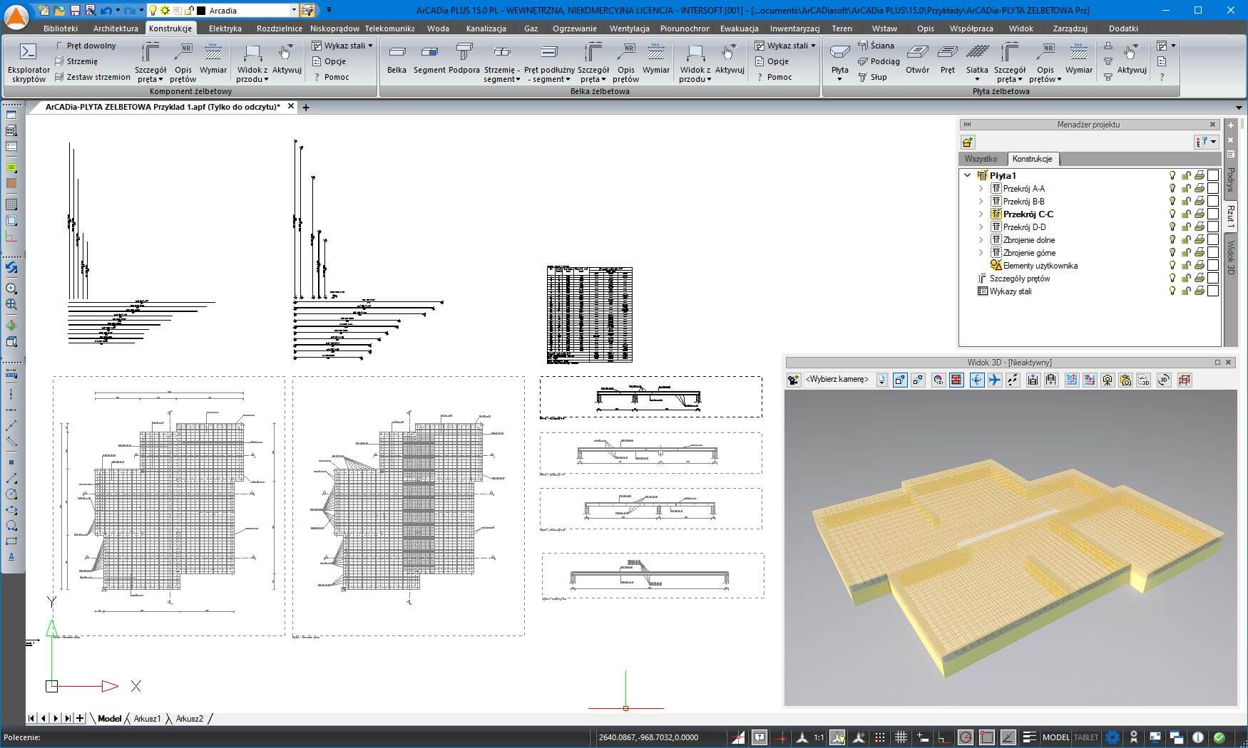 ArCADia-PYTA ELBETOWA 15 | INTERsoft program CAD