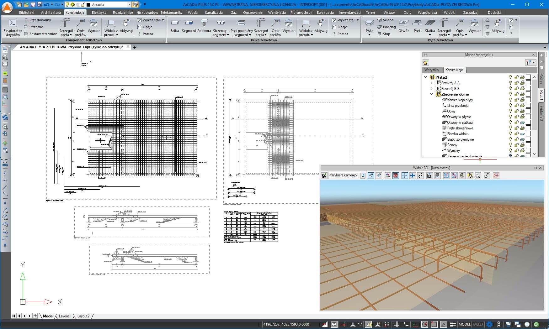 ArCADia-PYTA ELBETOWA 15 | INTERsoft program CAD