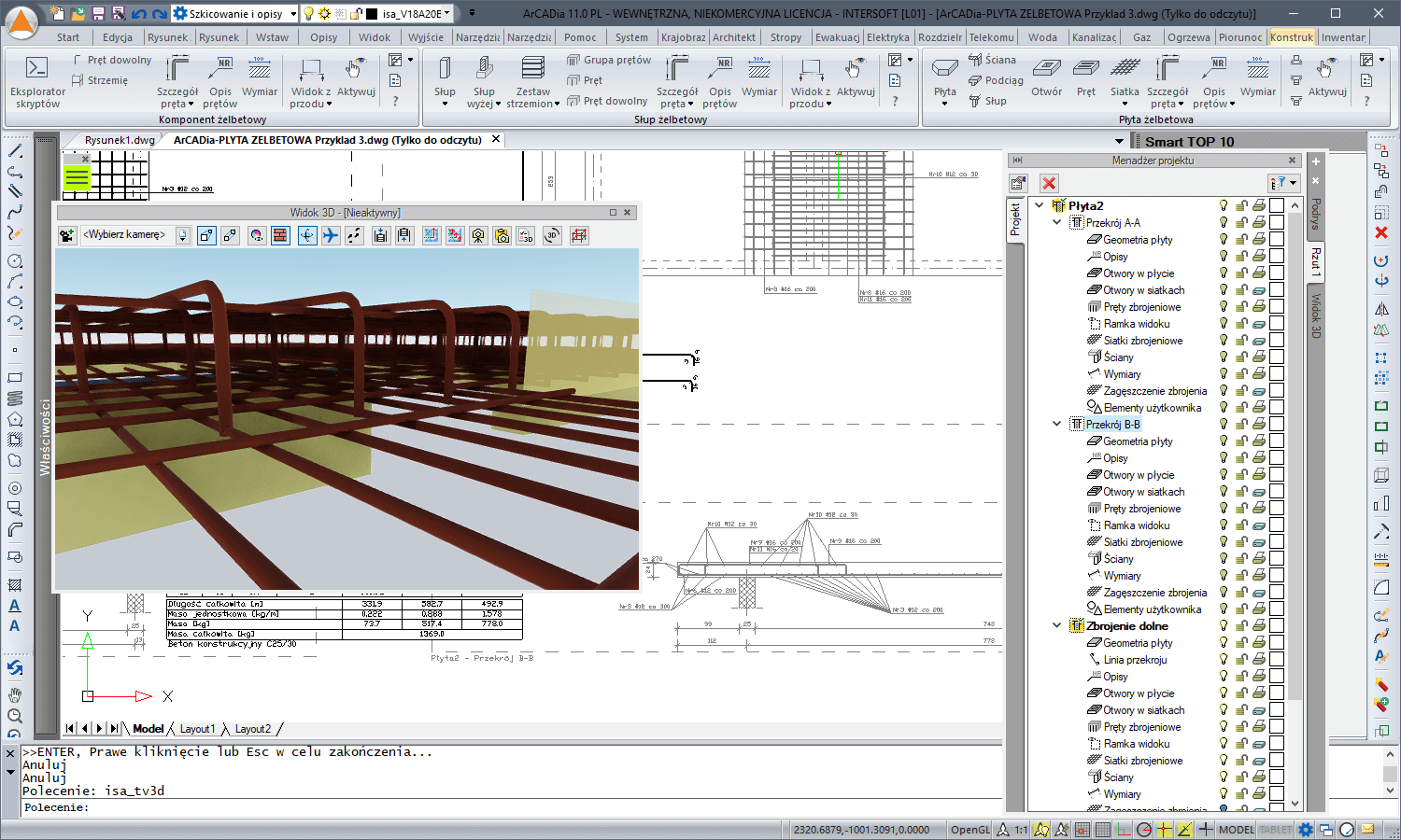 ArCADia-PYTA ELBETOWA - licencja roczna | INTERsoft program CAD