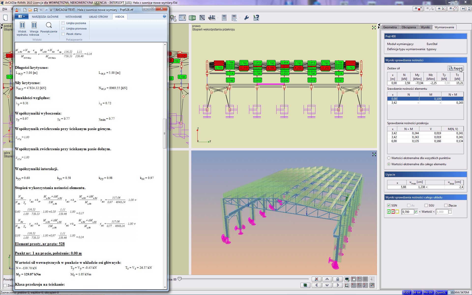 R3D3-EuroStal - licencja roczna | INTERsoft program CAD