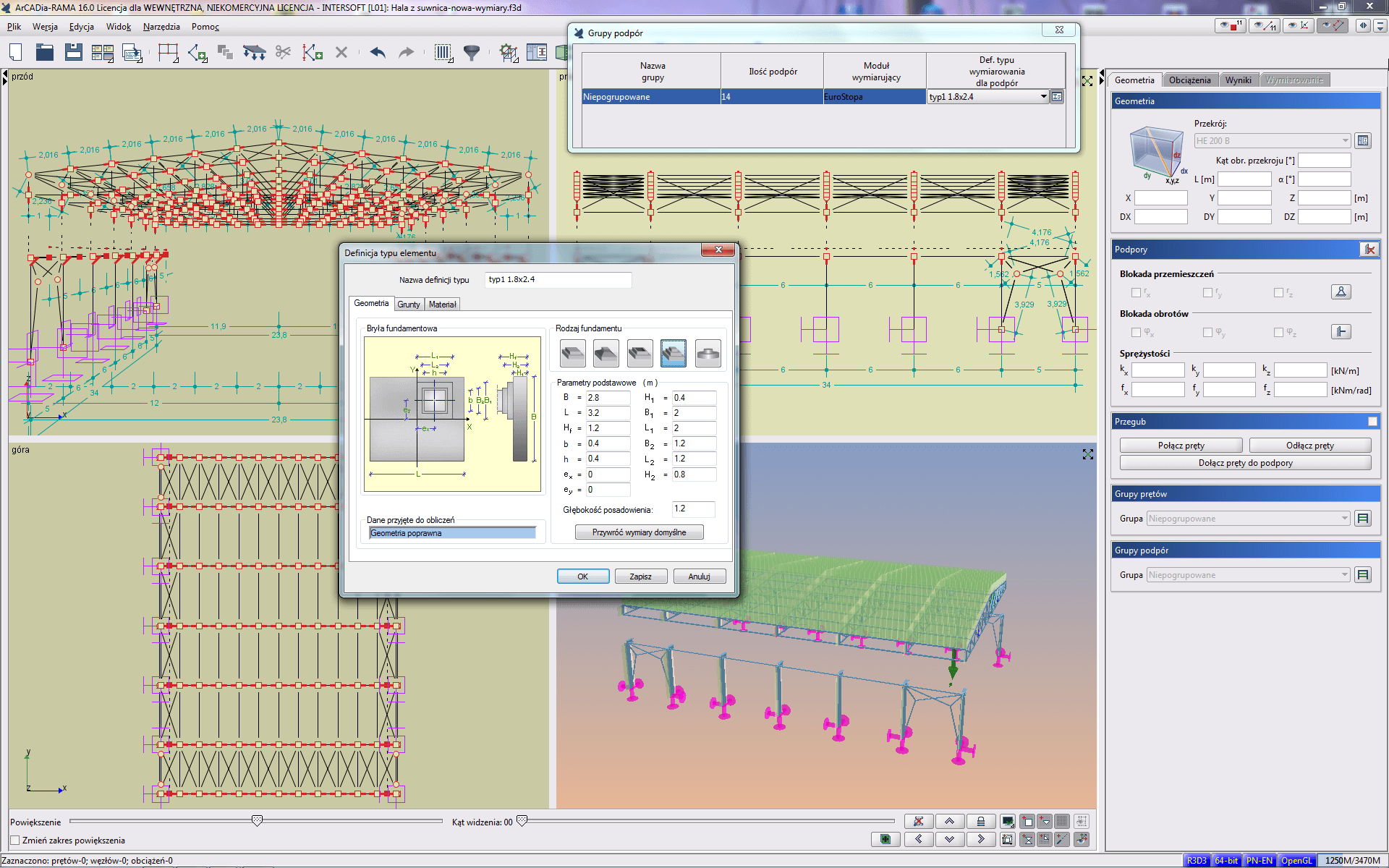 R3D3-EuroStopa | INTERsoft program CAD