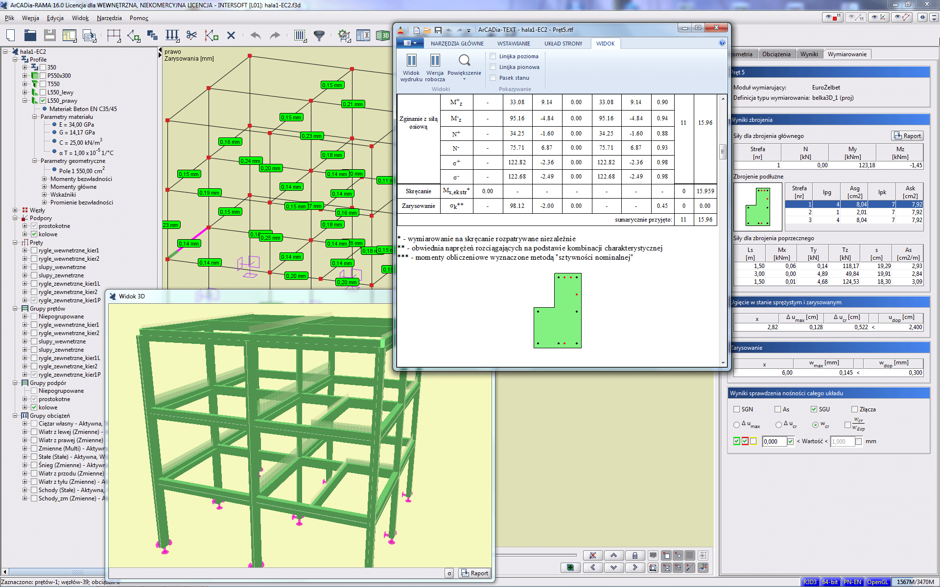 Pakiet moduw Euroelbet + EuroStopa | INTERsoft program CAD