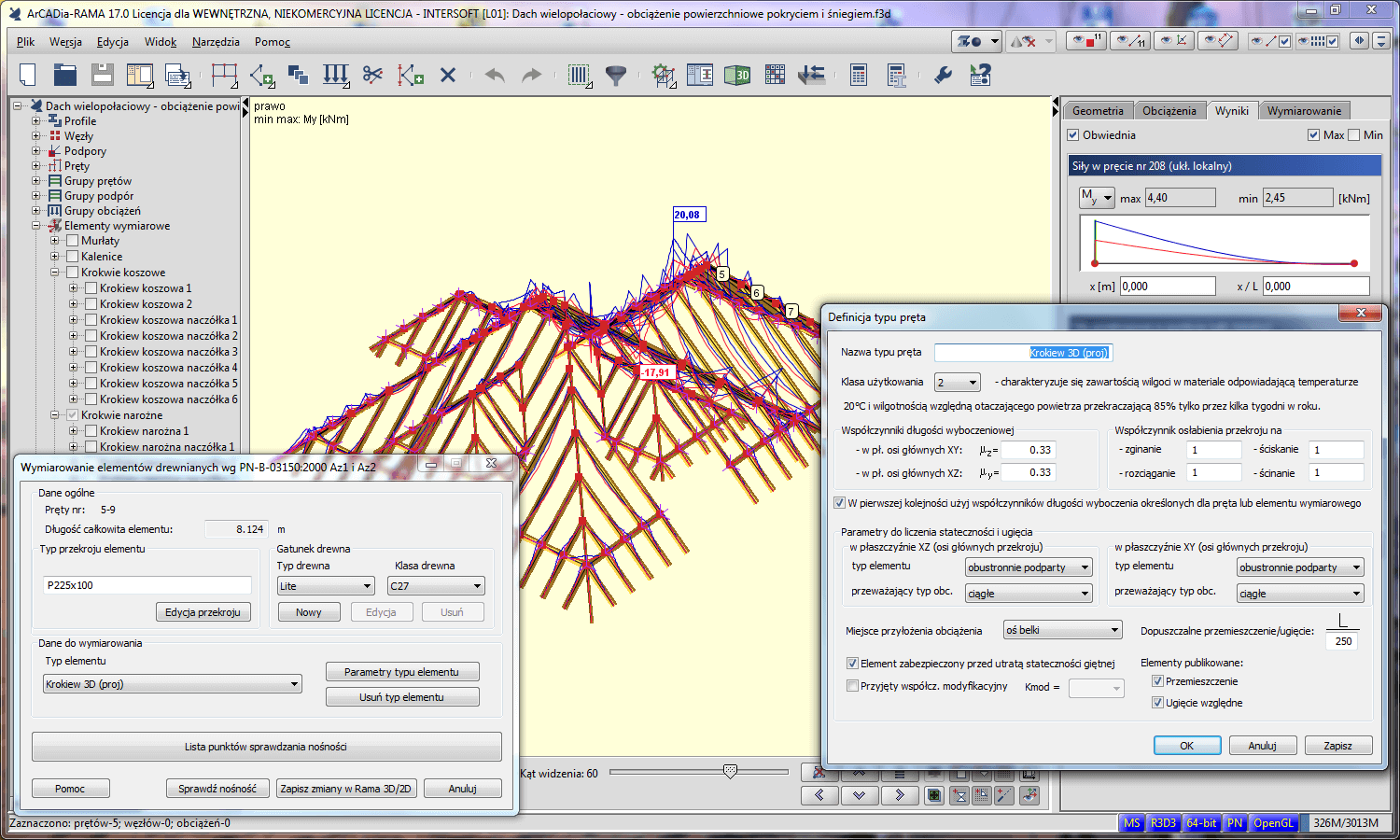 R3D3-InterDrewno - licencja roczna | INTERsoft program CAD