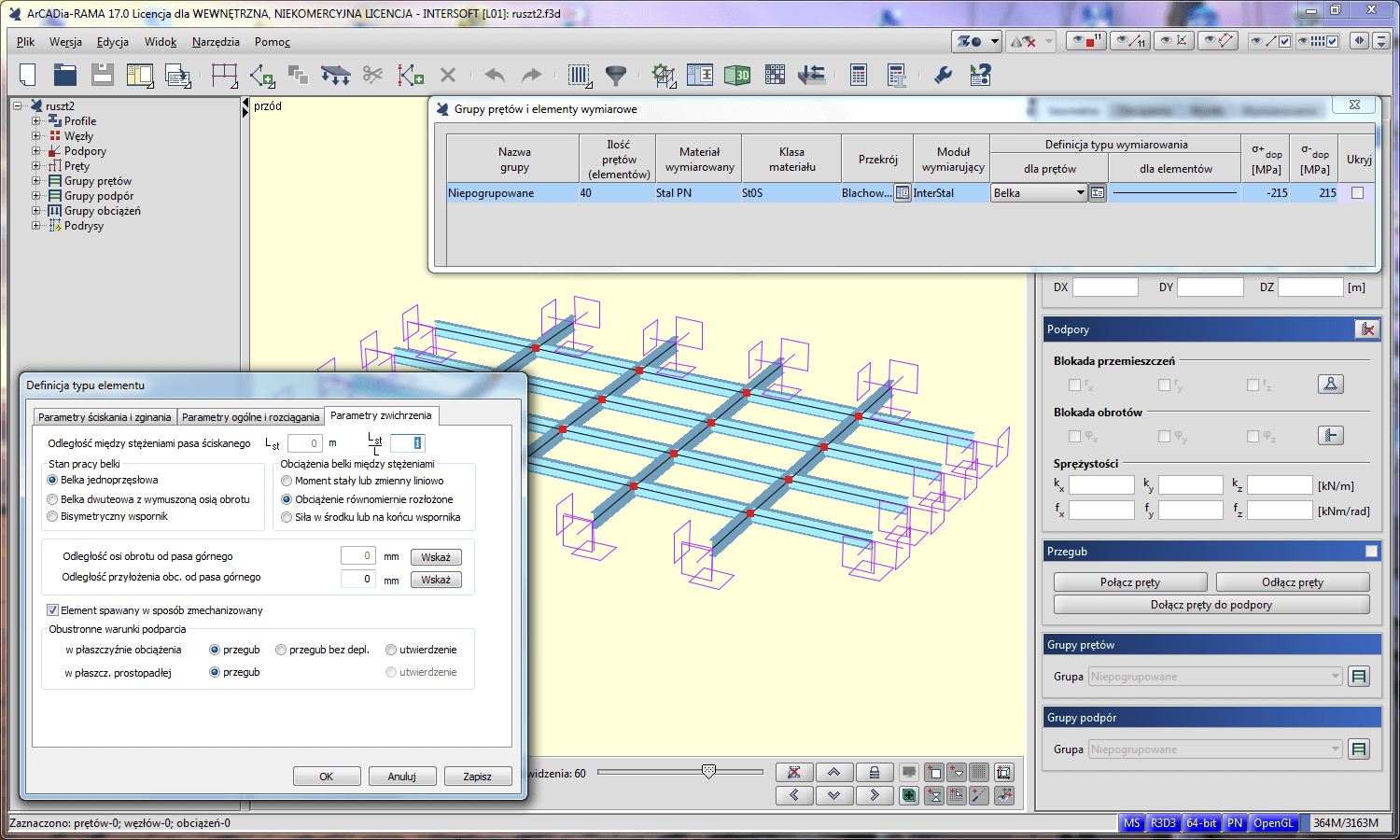 R3D3-InterStal | INTERsoft program CAD
