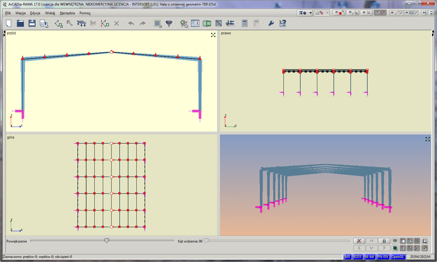 R2D3-Rama 3D 18 | INTERsoft program CAD