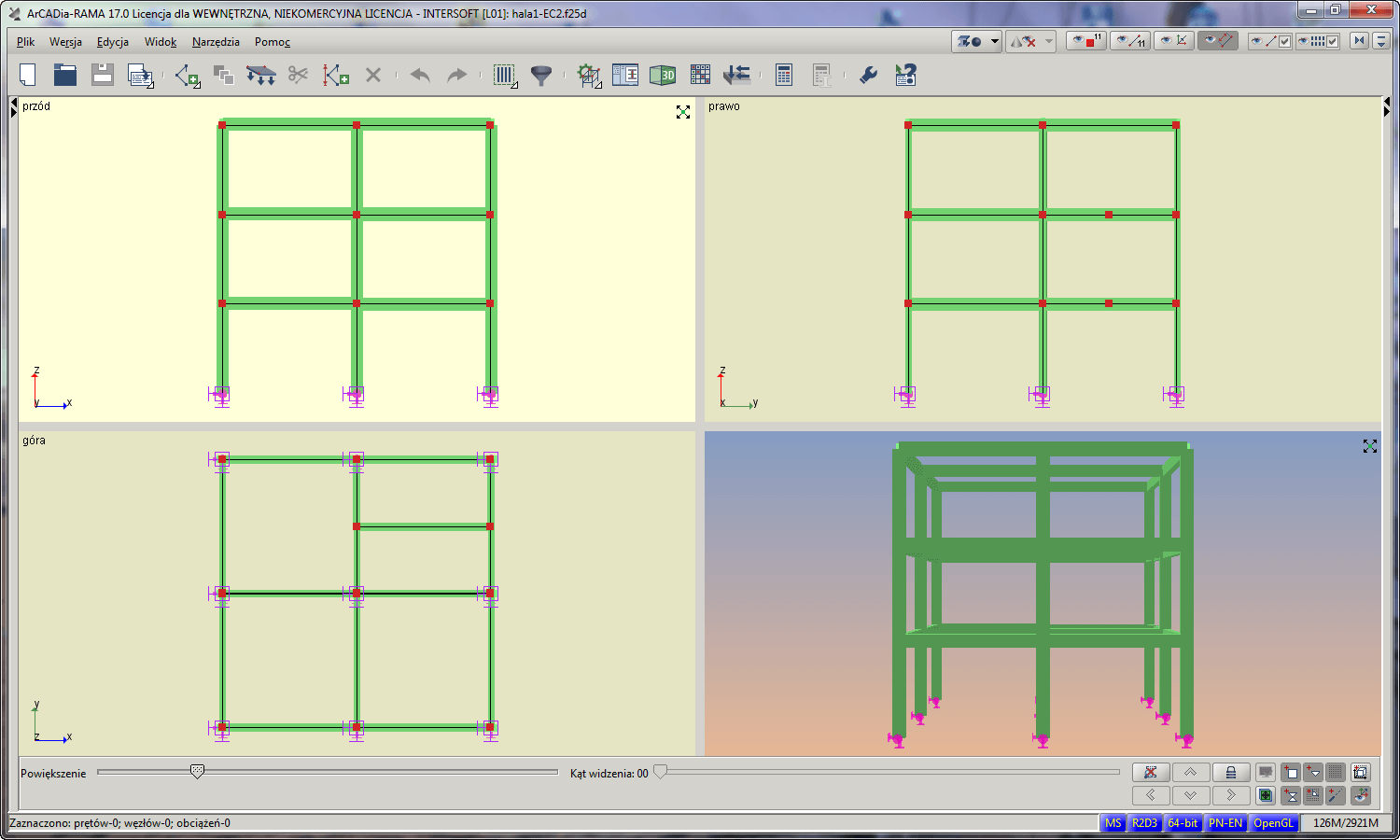 R2D3-Rama 3D 18 | INTERsoft program CAD