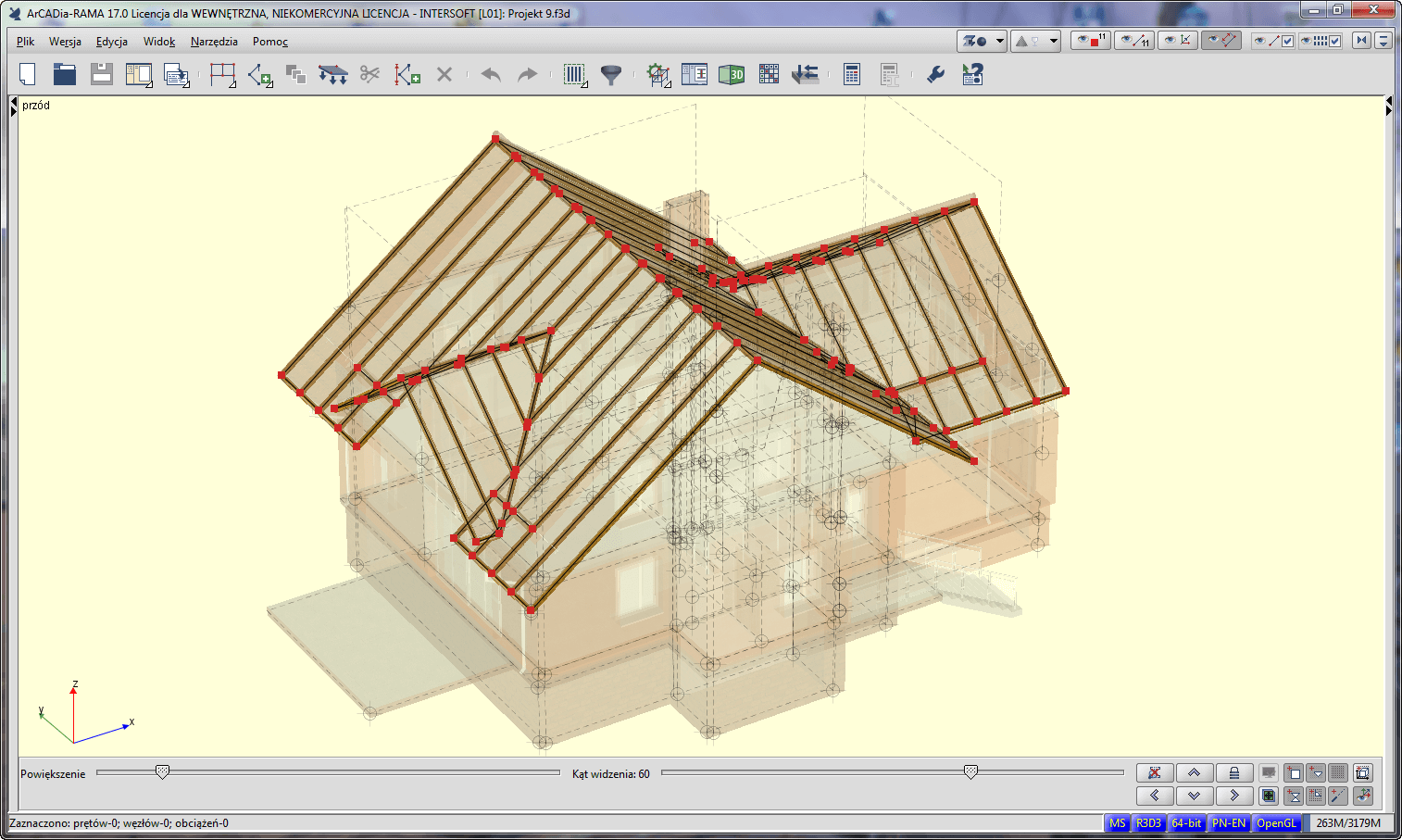 R3D3-Rama 3D 20 - licencja roczna | INTERsoft program CAD