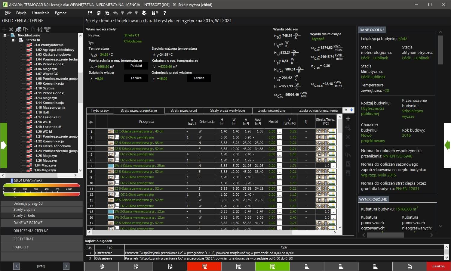 Aktualizacja z ArCADia-TERMOCAD 7 do pelnego pakietu ArCADia-TERMOCAD 8 | INTERsoft program CAD