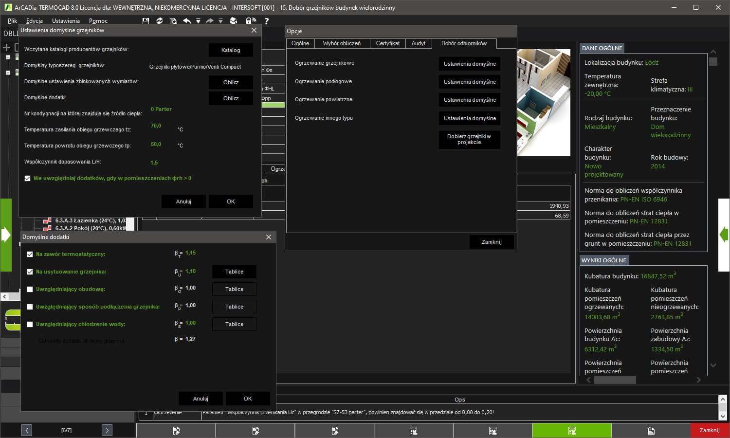 Dobr grzejnikw - licencja roczna | INTERsoft program CAD