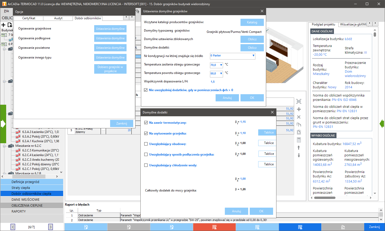 Dobr grzejnikw | INTERsoft program CAD