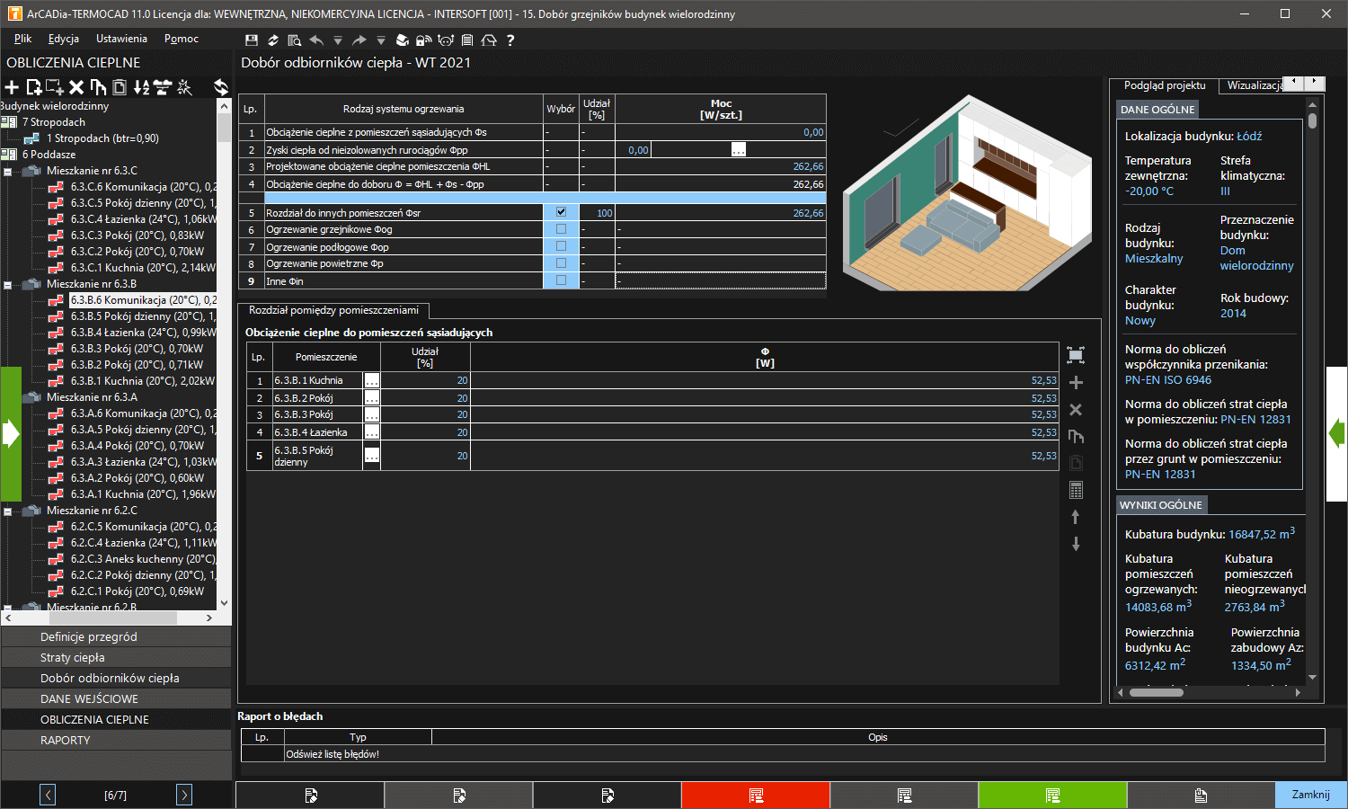 Dobr grzejnikw | INTERsoft program CAD