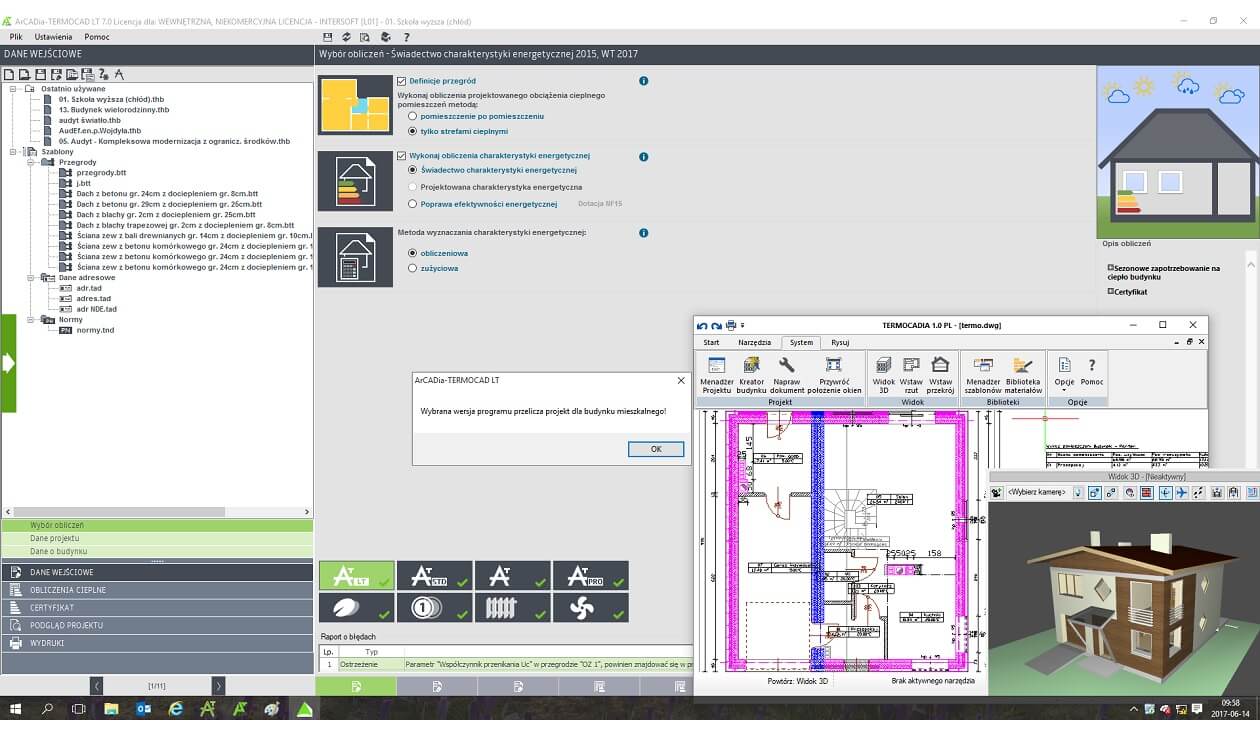 INTERsoft GRZEWCZE | INTERsoft program CAD
