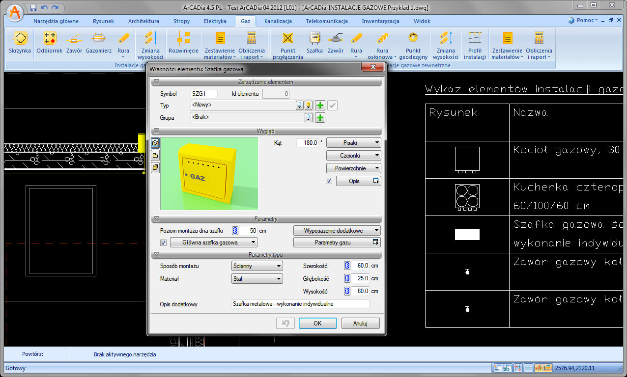 INTERsoft GAZ | INTERsoft program CAD