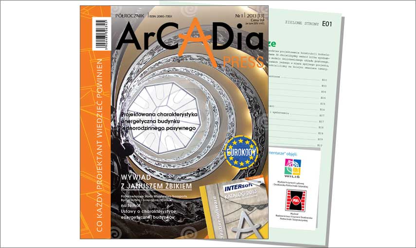 ArCADia-PRESS nr 1/2013 [13] | INTERsoft program CAD